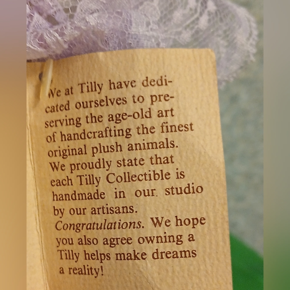 𝑻𝒊𝒍𝒍𝒚 𝟏𝟗𝟖𝟕 𝟐𝟎" 𝑳𝒂𝒓𝒈𝒆 𝑩𝒖𝒏𝒏𝒚 𝒘𝒊𝒕𝒉 𝑺𝒕𝒂𝒏𝒅 - Picture 6 of 15